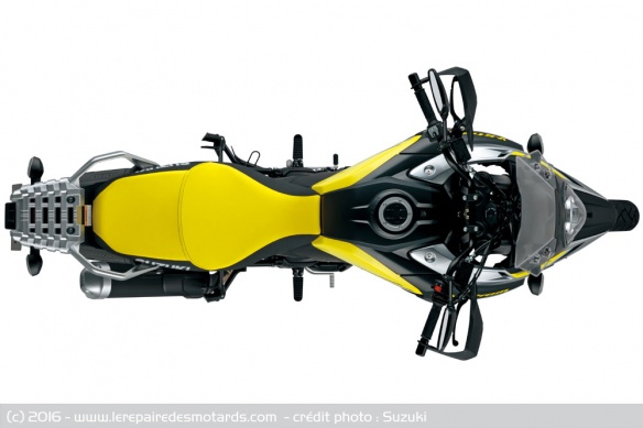 Le Suzuki V-Strom 1000 conserve son gabarit