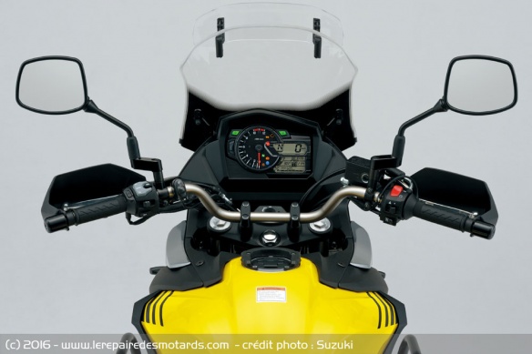 Compteur de la Suzuki V-Strom 650