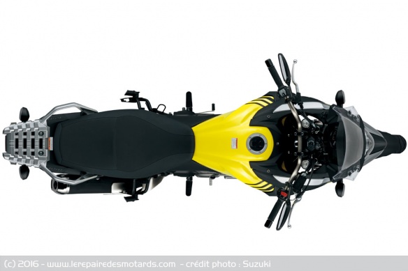 Suzuki V-Strom 650 de dessus