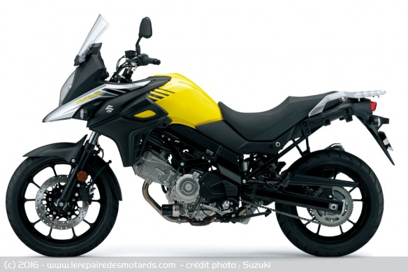 Suzuki V-Strom 650 jaune