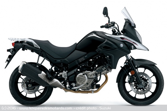 Suzuki V-Strom 650 noire