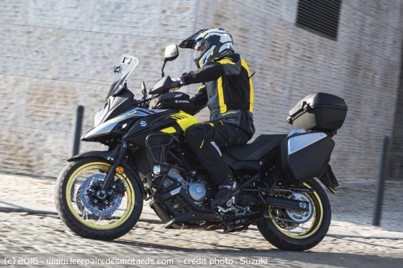 V-Strom 650 XT en ville