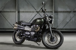 La Street Scrambler se dote d'un sabot moteur