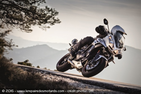 Triumph Tiger Sport, action