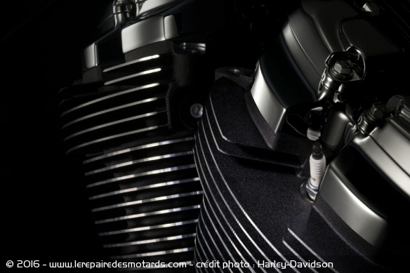 La combustion optimisée a permis de réduire la consommation du V-twin