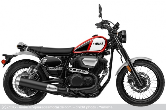 Yamaha SCR 950 Vivid Red