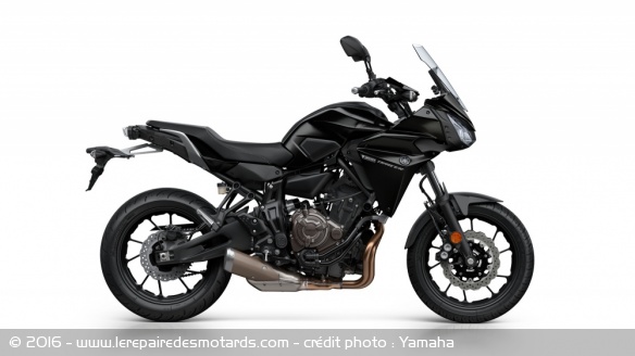 Le profil de la nouvelle Yamaha 700 Tracer