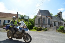 Paris-Dunkerque : traversée de village