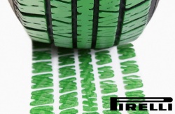 Un prototype de pneu en caoutchouc naturel - crédit photo : Pirelli