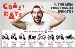 Promos : les Daelim Crazy Days