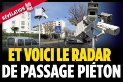 Radar passage piéton