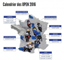 Roulage sur circuit Open Mutuelle des Motards