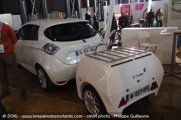 Salon Autonomy à la Villette (Paris) : range extender pour Zoe