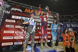 Le podium de la catégorie Junior