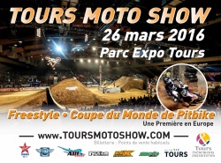 Freestyle et Pitbike pour le Tours Moto Show