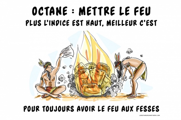 Le feu aux fesses