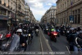 CT moto 100 motards manifestent à Paris