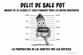 Délit sale pot
