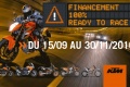 Promo KTM financement à 0