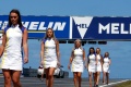Les umbrella girls GP Australie