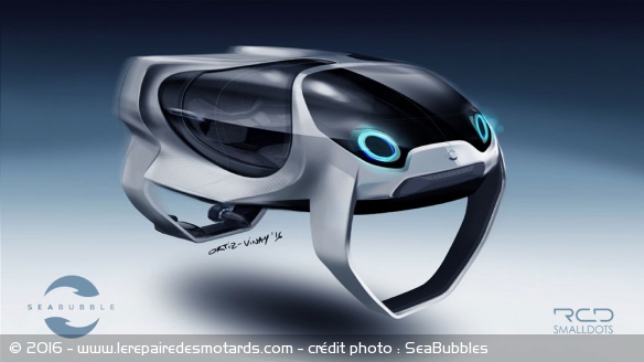 Le 1er prototype du SeaBubbles est entré en production