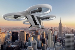 Un taxi volant autonome chez Airbus - crédit photo : Airbus