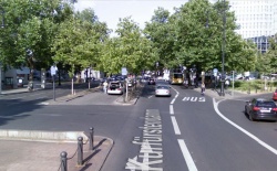 La Kurfürstendamm, ou l'accident à eu lieu