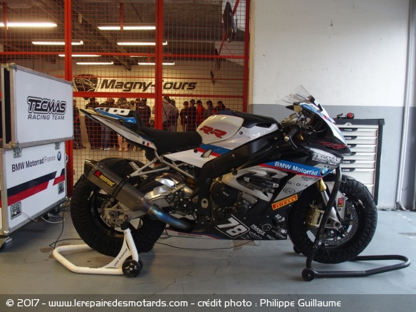Ambiance du Mag : la S1000 RR de Kenny Foray