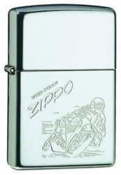 Briquet tempête moto Zippo
