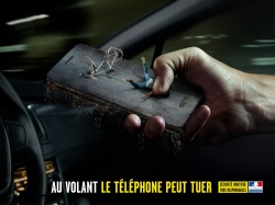 La Sécurité Routière en campagne contre le téléphone