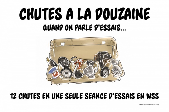 Crobard : Chutes à la douzaine