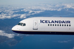 Un avion aux couleurs de la compagnie Icelandair