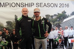 Fabien Raulo avec Kenan Sofuoglu 