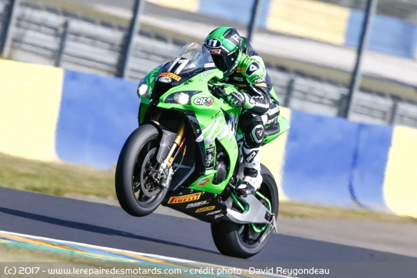24h Motos : la pole pour le SRC Kawasaki
