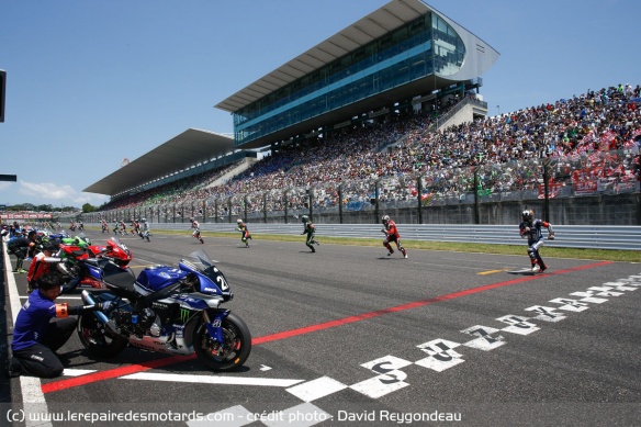 Les pilotes de GP et SBK aux 8h de Suzuka