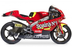 L'Aprilia 250 de Lorenzo aux enchères - Crédit photo : Bonhams