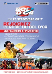 Le Bol d'Or recrute des commissaires de piste