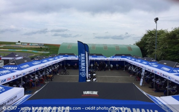 Le village Yamaha au coeur du Promosport