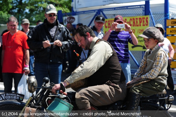 Concours de look aux Coupes Moto Légende