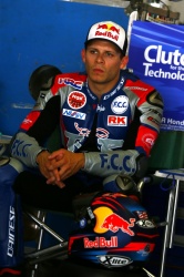 Stefan Bradl en préparation aux essais des 8H de Suzuka (crédit : David Reygondeau)