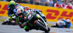 Zarco a fond ! (crédit : MotoGP)