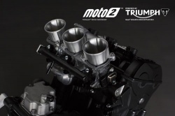Moteur Triumph en Moto2