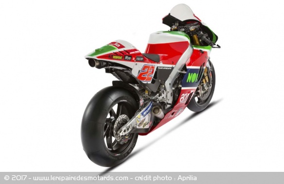 Moto GP : la RS-GP, de derrière