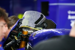 La moto de Valentino Rossi (Crédit photo : David Reygondeau)
