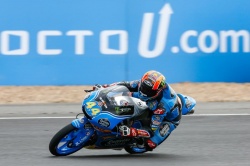 Moto3 : Canet vainqueur sur drapeau rouge