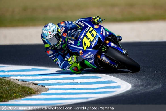 Rossi signe le deuxième temps du jour en Australie
