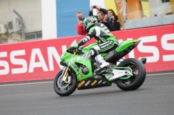 Randy de Puniet sur la Kawasaki ZX-10R