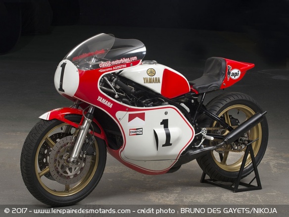 La Yamaha TZ750 de Giacomo Agostini
