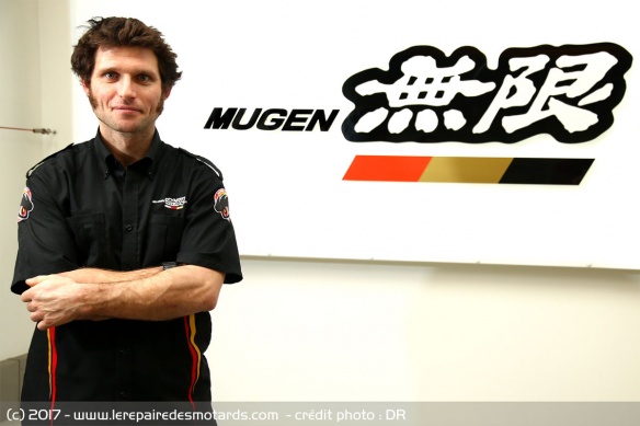 Martin et McGuinness au TT Zero avec Mugen