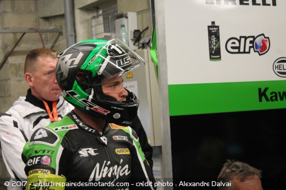 Derniers instants de concentration pour Randy de Puniet